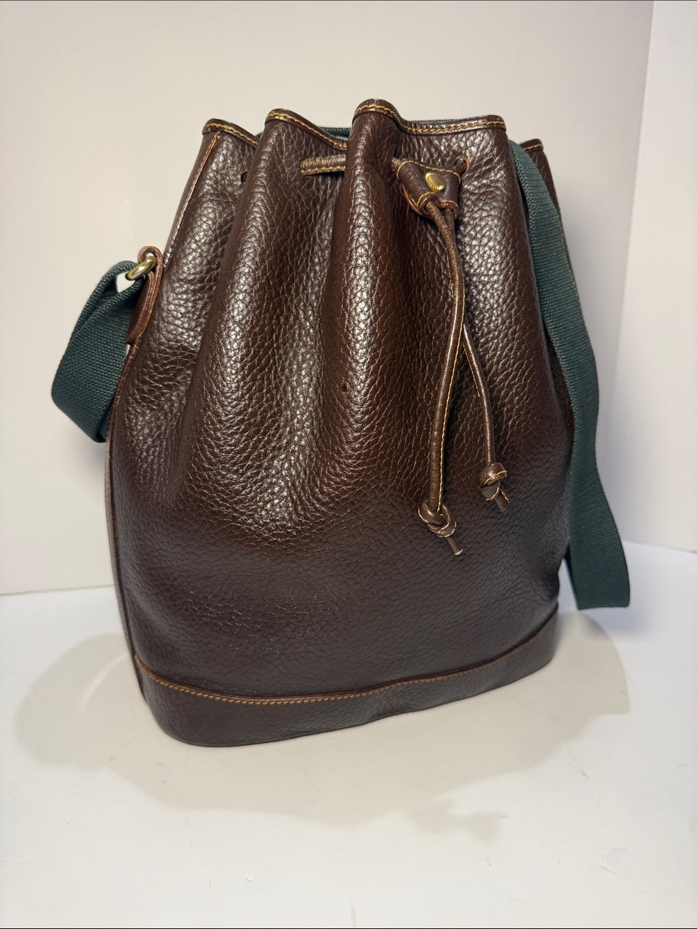 Bally Pebbled Leather Bucket Bag - Picture 3 of 11